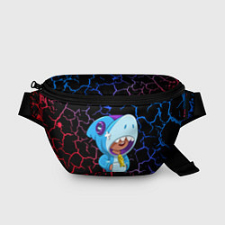 Поясная сумка Brawl Stars Leon Skin Shark, цвет: 3D-принт