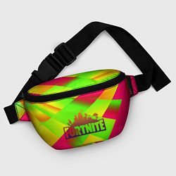 Поясная сумка Fortnite гамма абстракция, цвет: 3D-принт — фото 2