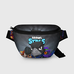 Поясная сумка BRAWL STARS CROW, цвет: 3D-принт