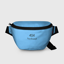 Поясная сумка 404 not found, цвет: 3D-принт