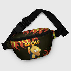 Поясная сумка BRAWL STARS CROW, цвет: 3D-принт — фото 2