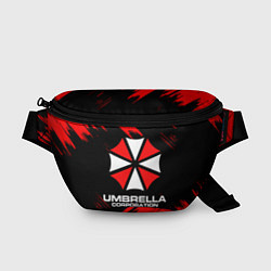 Поясная сумка Umbrella Corporation, цвет: 3D-принт