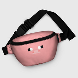 Поясная сумка Minecraft Pig, цвет: 3D-принт — фото 2