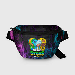 Поясная сумка Brawl Stars Leon Trio, цвет: 3D-принт