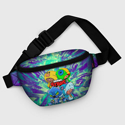Поясная сумка Brawl Stars Leon Quattro, цвет: 3D-принт — фото 2