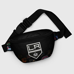 Поясная сумка NHL Los Angeles Kings, цвет: 3D-принт — фото 2