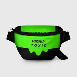 Поясная сумка HIGHLY toxic 0 2, цвет: 3D-принт