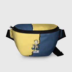 Поясная сумка Fallout logo boy, цвет: 3D-принт