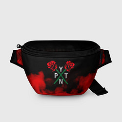 Поясная сумка PYTN X ROSE, цвет: 3D-принт