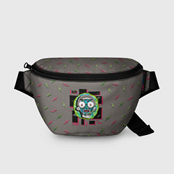 Поясная сумка Pixel Morty, цвет: 3D-принт