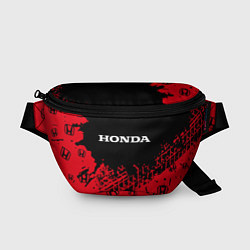 Поясная сумка HONDA ХОНДА, цвет: 3D-принт