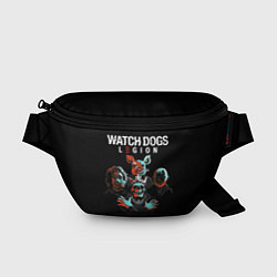 Поясная сумка Watch Dogs Legion, цвет: 3D-принт