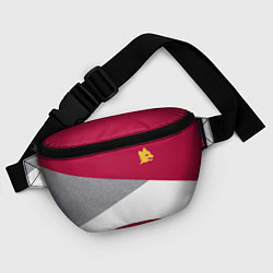 Поясная сумка AS Roma Red Design 2122, цвет: 3D-принт — фото 2