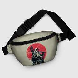 Поясная сумка Samurai man, цвет: 3D-принт — фото 2