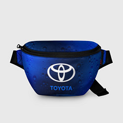 Поясная сумка TOYOTA ТОЙОТА, цвет: 3D-принт