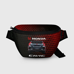 Поясная сумка Honda Civic Type R, цвет: 3D-принт