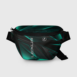 Поясная сумка Lexus, цвет: 3D-принт