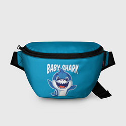 Поясная сумка Baby Shark, цвет: 3D-принт