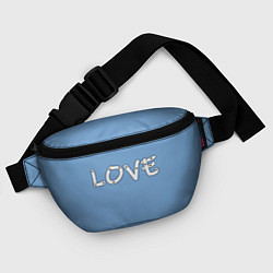 Поясная сумка LOVE, цвет: 3D-принт — фото 2