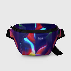 Поясная сумка Phonk Neon, цвет: 3D-принт