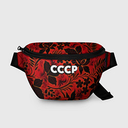 Поясная сумка СССР хохлома, цвет: 3D-принт