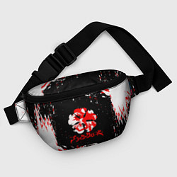 Поясная сумка Чёрный клевер, цвет: 3D-принт — фото 2