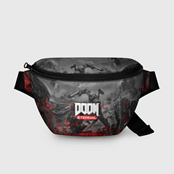Поясная сумка DOOM, цвет: 3D-принт