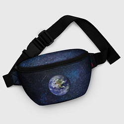 Поясная сумка Земля в космосе, цвет: 3D-принт — фото 2