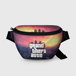 Поясная сумка Los Santos GTA, цвет: 3D-принт