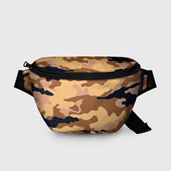 Поясная сумка Камуфляж, цвет: 3D-принт