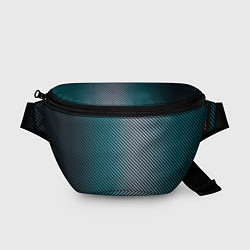 Поясная сумка Carbon Blue, цвет: 3D-принт