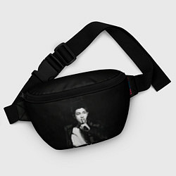 Поясная сумка Namjoon black, цвет: 3D-принт — фото 2