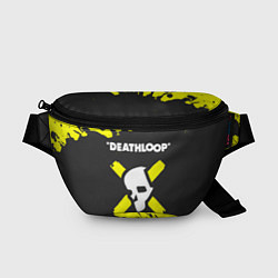 Поясная сумка Deathloop - Paint, цвет: 3D-принт