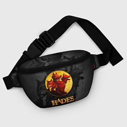 Поясная сумка Hades wolf, цвет: 3D-принт — фото 2