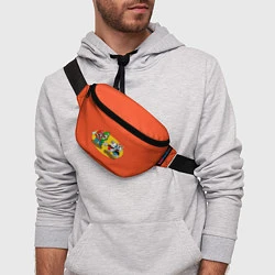 Поясная сумка CupHead x Mario, цвет: 3D-принт — фото 2