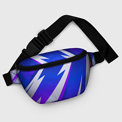 Поясная сумка SPORT STYLE BLUE, цвет: 3D-принт — фото 2