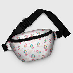 Поясная сумка Радужные Единороги, цвет: 3D-принт — фото 2