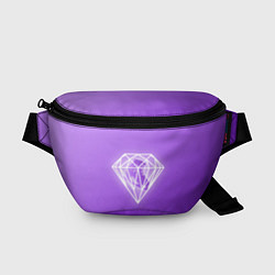 Поясная сумка 50 Shades Of Skaters violet, цвет: 3D-принт