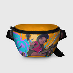 Поясная сумка Sweet Pubg girl, цвет: 3D-принт