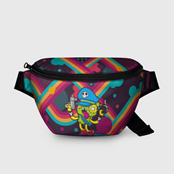 Поясная сумка Crazy Bomberman, цвет: 3D-принт