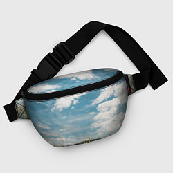 Поясная сумка Небушко и полюшко, цвет: 3D-принт — фото 2