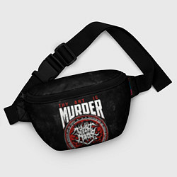 Поясная сумка Thy Art Is Murder, цвет: 3D-принт — фото 2