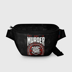 Поясная сумка Thy Art Is Murder, цвет: 3D-принт