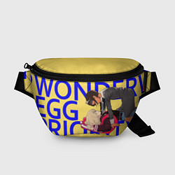 Поясная сумка Wonder Egg Priority Rika and Neiru, цвет: 3D-принт