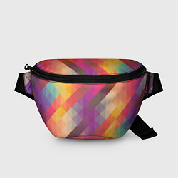 Поясная сумка Vivid gradient, цвет: 3D-принт