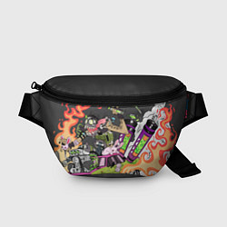 Поясная сумка Кислотный Октейн, цвет: 3D-принт