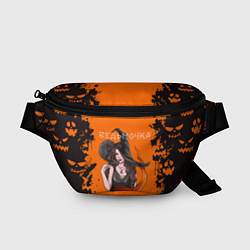 Поясная сумка Ведьмочка на хеллоуин, цвет: 3D-принт