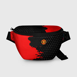 Поясная сумка МАНЧЕСТЕР ЮНАЙТЕД FCMU MANCHESTER UNITED RED DEVIL, цвет: 3D-принт