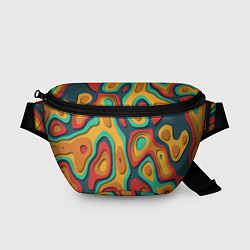 Поясная сумка 3D узор Color