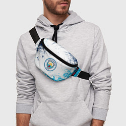 Поясная сумка Manchester City - Футбольный клуб, цвет: 3D-принт — фото 2
